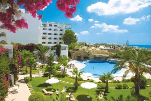 hotel, tunisia, africa, lusso, palme, piscina, vacanze