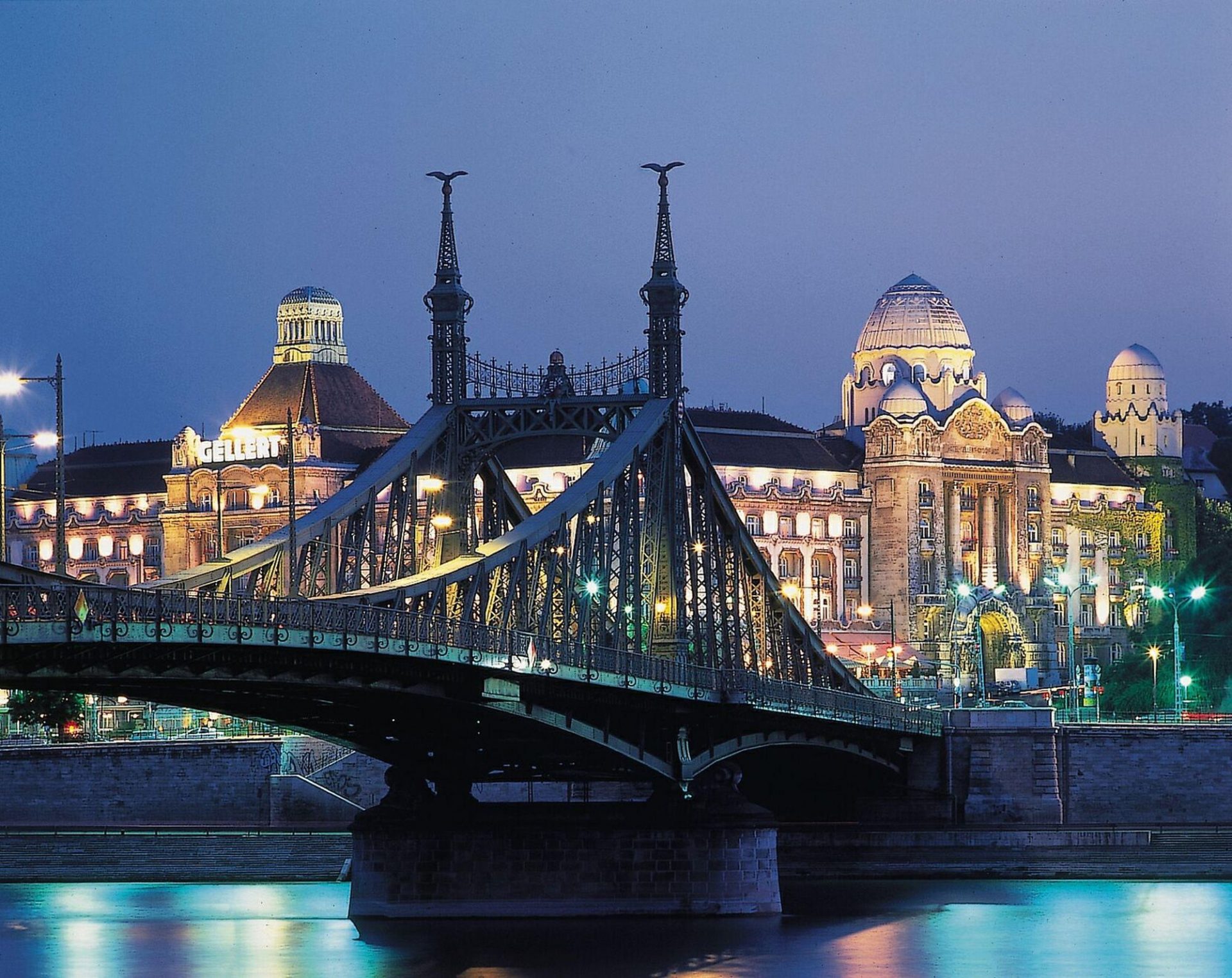 ponte, ungheria, budapest, parlamento, palazzo, architettura