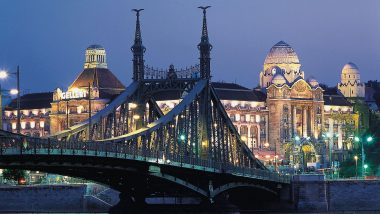 ponte, ungheria, budapest, parlamento, palazzo, architettura