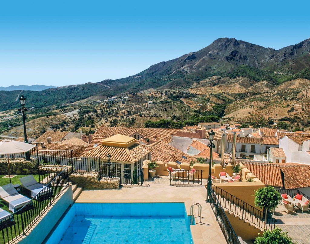 Vista dalla terrazza di Villa Padierma