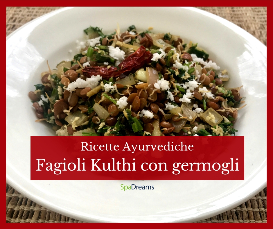 Fagioli Kulthi con germogli